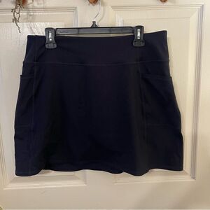 Skechers Black Skort